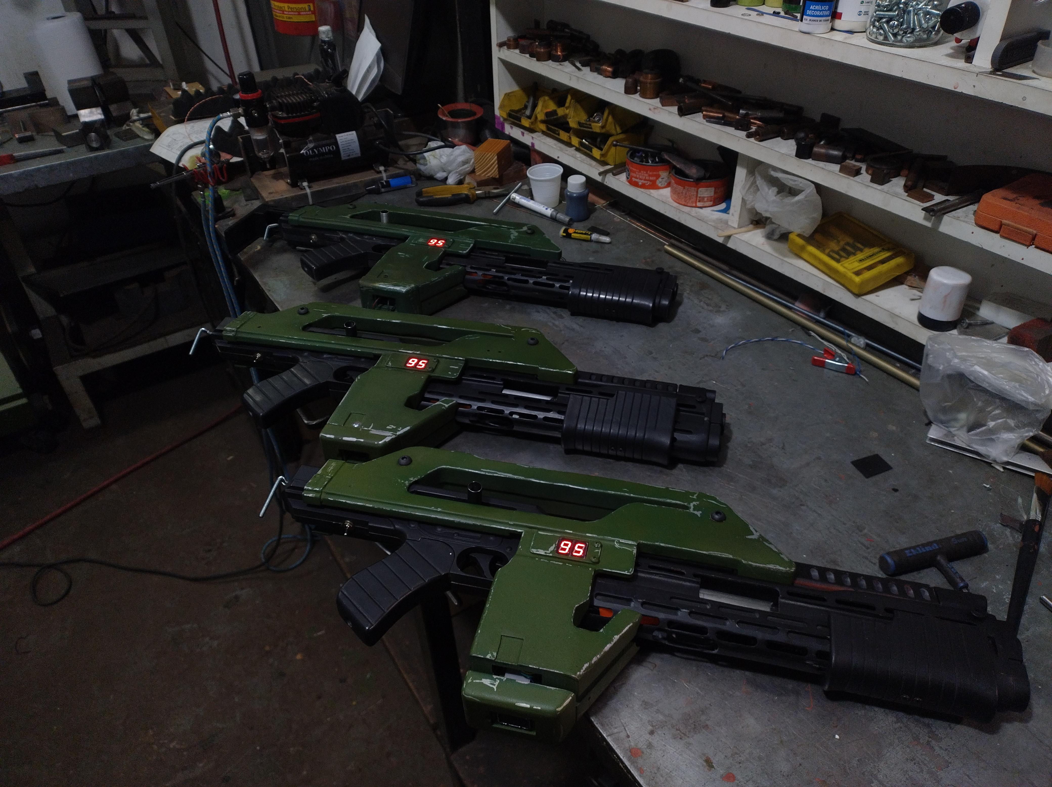 Fusil de Pulsos M41A — Réplica Aliens — foto 4