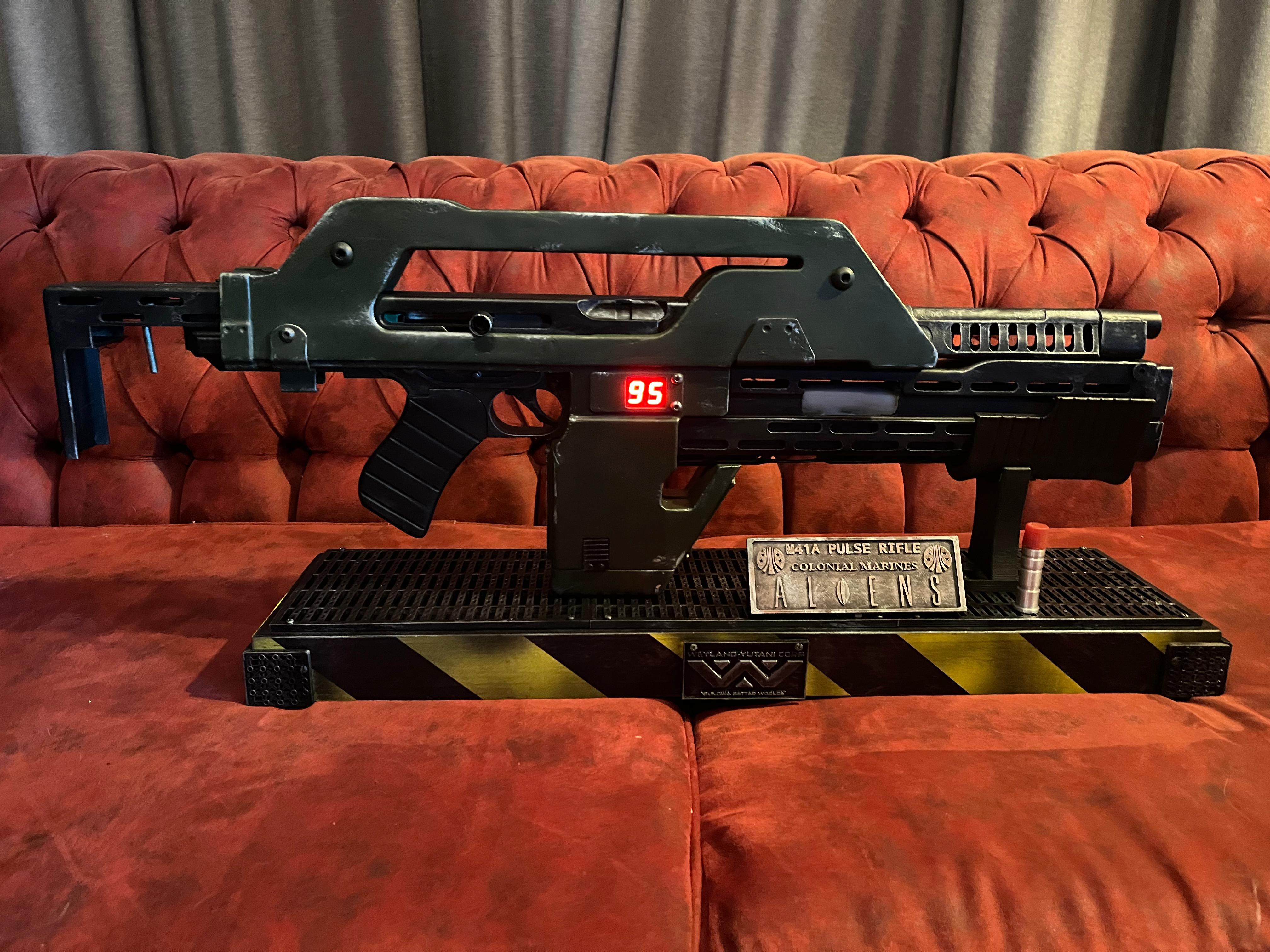 Fusil de Pulsos M41A — Réplica Aliens